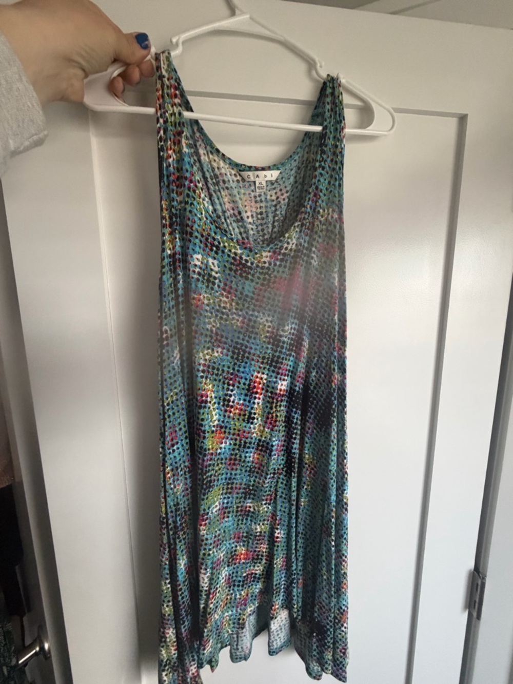CAbi Multicolor Swing Tank Top